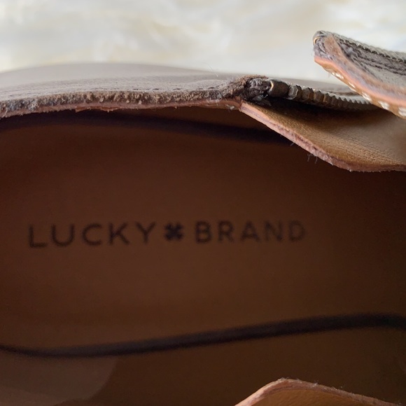 🌼LUCKY BRAND DISTRESSED LEATHER BOOTIE🌼 - Picture 9 of 9